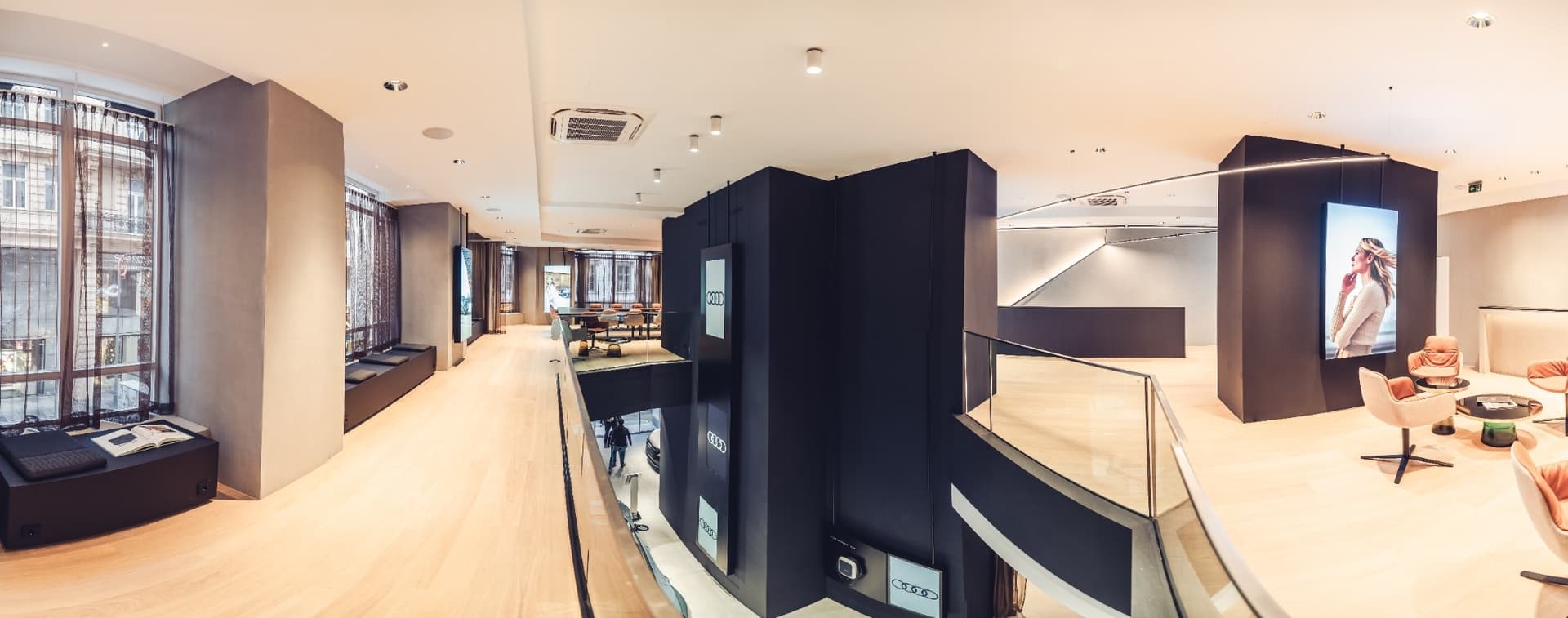 Brand layer – brand messages in space