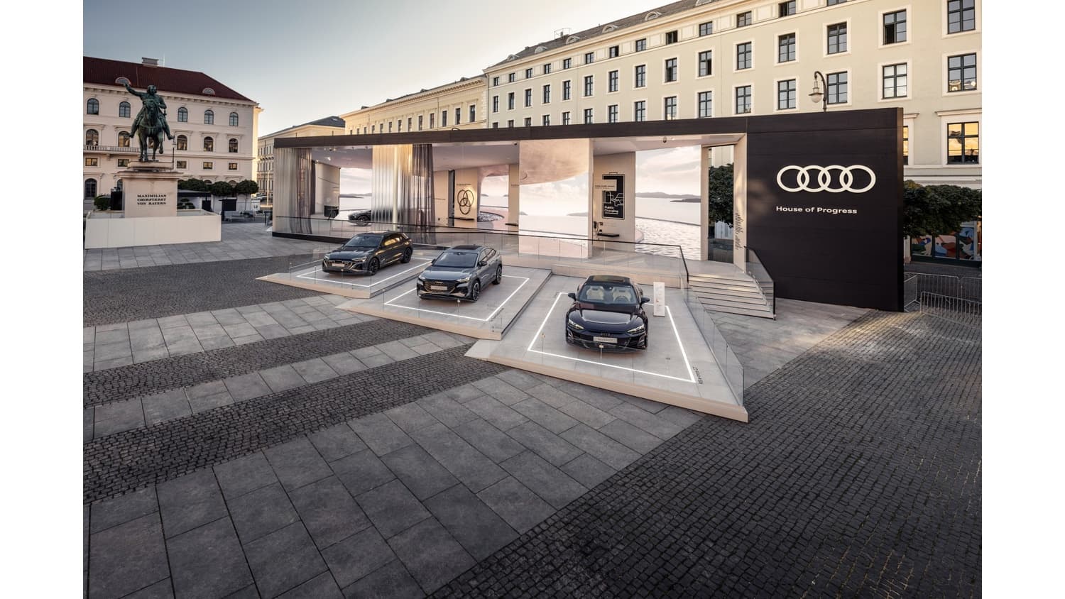 IAA Mobility 2023 – Audi Open Space: Crowd simulation & SiGeKo