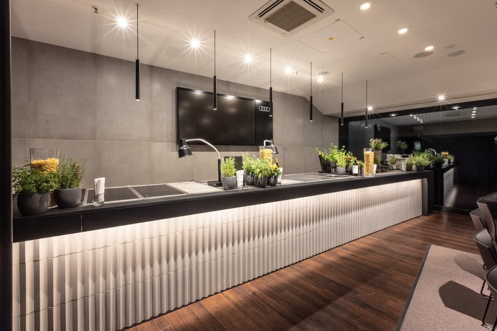 Audi Box – view into the stadium